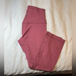 Lululemon Align 25” sz 4 Merlot